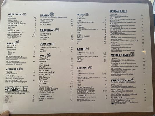 Menu photo 2 Sapporo Kitchen North Vancouver, BC