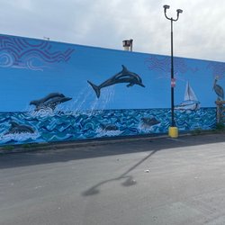 Ron Burgundy Mural
