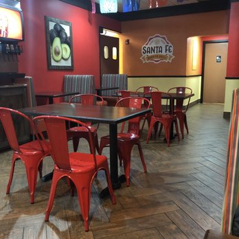 Santa Fe Burrito Grill - Seating and restroom - Mexican Near Me - Franklin, Massachusetts