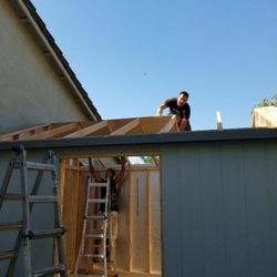 Tuff Shed Rancho Mirage - Pro Ranch being installed