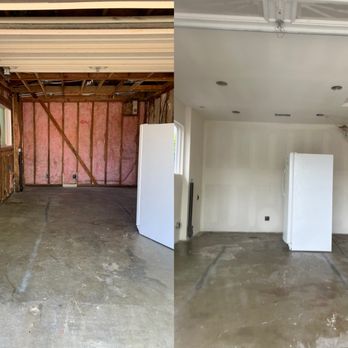 PenGen Drywall - Before and after garage - Drywall Installation & Repair Near Me PenGen Drywall - Before and after garage - Drywall Installation & Repair Near Me