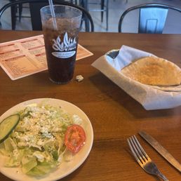Side salad Grecian sauce