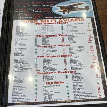 Wing House - Menu - Chicken Wings Near Me - Mount Forest, Ontario