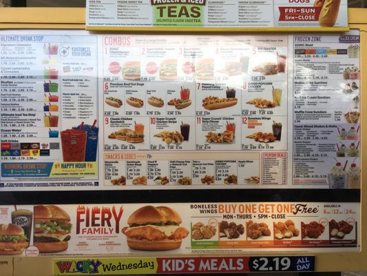 Menu photo 1 Sonic Drive-In Chattanooga, TN Menu photo 1 Sonic Drive-In Chattanooga, TN