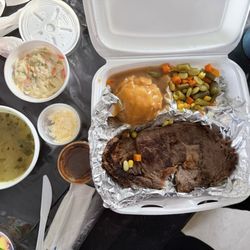 Blue Sky Restaurant - Marinated Head Of Prime Rib*