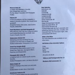 Franconia Village House Restaurant - Some great looking cocktails being served here!