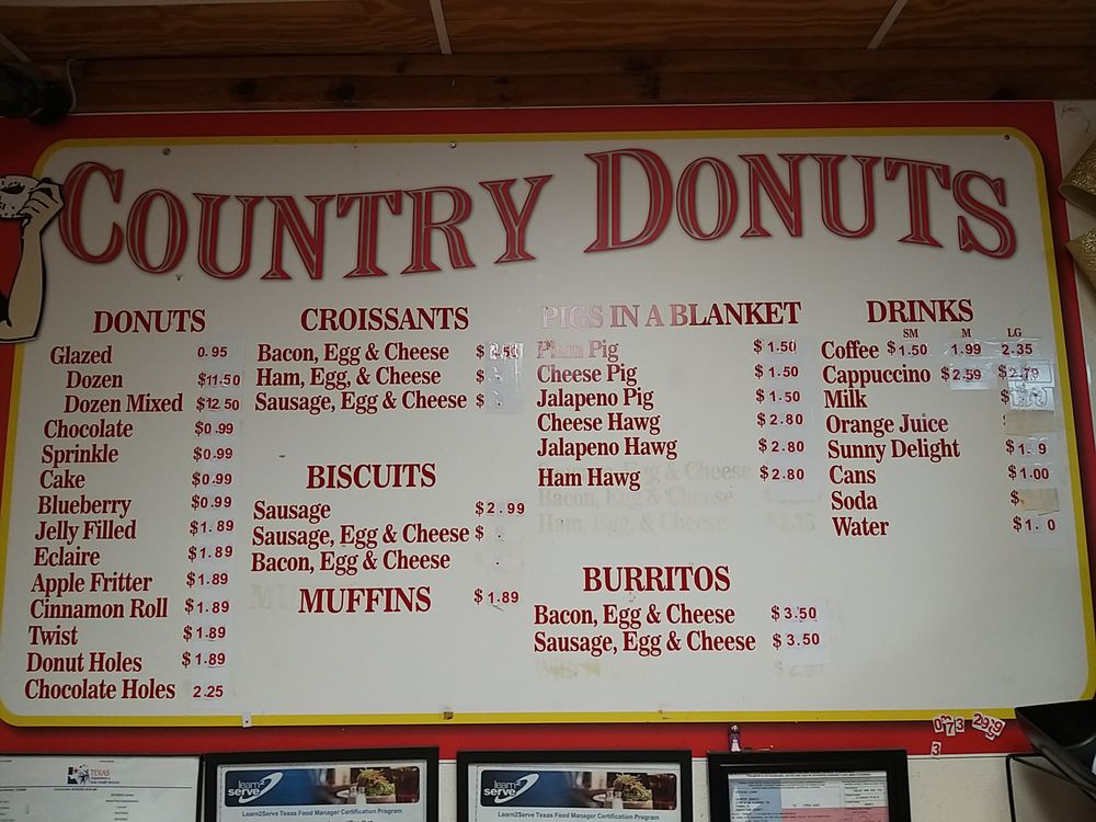 Country Donuts Logo