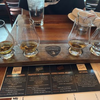 Von's 1000 Spirits - Northwest Spirits Flagship Bourbon Flight - New American Near Me - Seattle, Washington Von's 1000 Spirits - Northwest Spirits Flagship Bourbon Flight - New American Near Me - Seattle, Washington