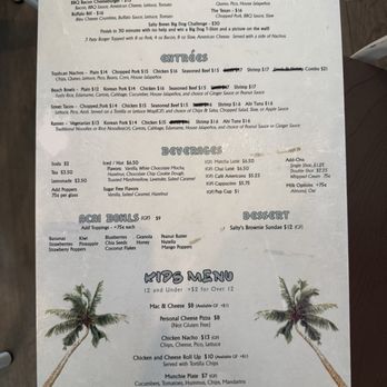 Salty Brews - Menu - Gluten-Free Near Me - North Myrtle Beach, South Carolina Salty Brews - Menu - Gluten-Free Near Me - North Myrtle Beach, South Carolina