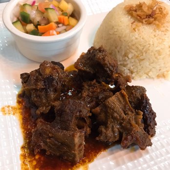 Champa Kitchen - Rice with lemon grass lamb - Vietnamese Near Me - San Jose, California
