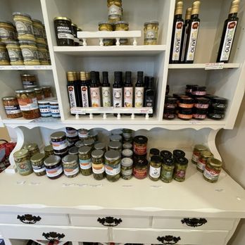 Bougie's Cheese Shop - Olive oil display - Cheese Shops Near Me - La Mesa, California