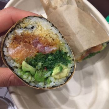 Yoki Express - I chose the "Build your own" option - Sushi Bars Near Me - Boston, Massachusetts