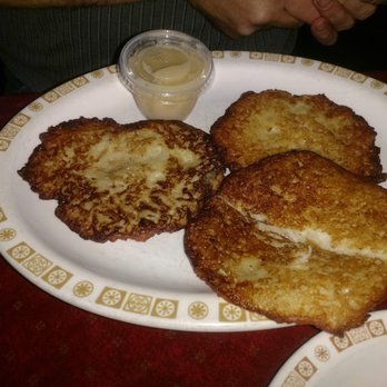 Schwabl's Restaurant - potato pancakes - American Near Me - West Seneca, New York Schwabl's Restaurant - potato pancakes - American Near Me - West Seneca, New York