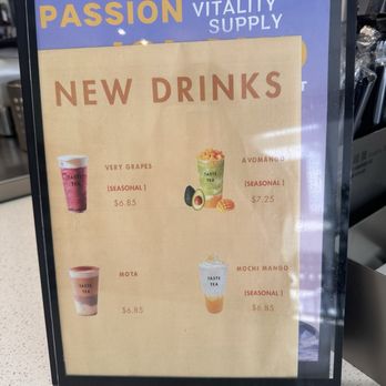 Taste Tea - New drink menu - Coffee & Tea Near Me - Las Vegas, Nevada Taste Tea - New drink menu - Coffee & Tea Near Me - Las Vegas, Nevada