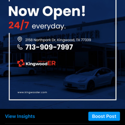 Kingwood ER - Kingwood Emergency Room off of NORTHPARK, now open!