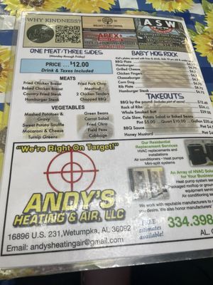 Menu photo 1 Hog Rock Bar-B-Q Wetumpka, AL