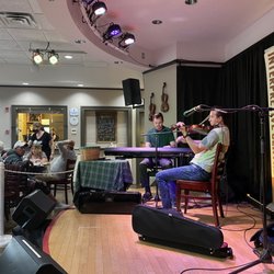 Celtic Music Interpretive Centre - Stage with musicians