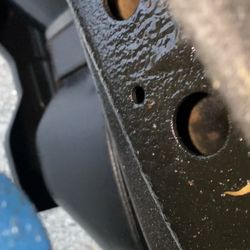 Almeida's Auto & Aluminum Wheel Repair - No coating in the frame