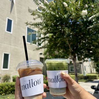 Cafe Mallow - Sea Salt Caramel Latte and Ceremonial Matcha Latte - Coffee & Tea Near Me - Downey, California