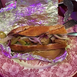 Pizza Pan - Das Gyros-Baguette, absolut köstlich!
