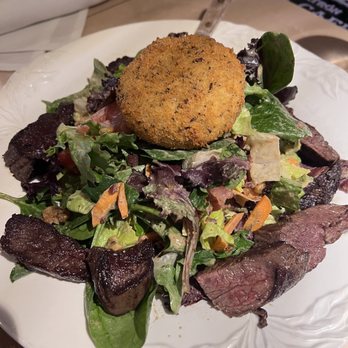 Nancy's Restaurant - Country salad with steak - New American Near Me - Floral Park, New York Nancy's Restaurant - Country salad with steak - New American Near Me - Floral Park, New York