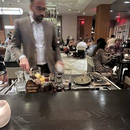 Table-side Sazerac Service Table-side Sazerac Service