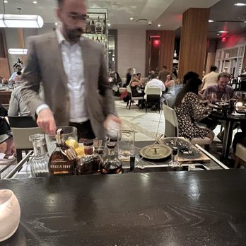 Bourbon Steak Orange County - Table-side Sazerac Service - Steakhouses Near Me - Dana Point, California Bourbon Steak Orange County - Table-side Sazerac Service - Steakhouses Near Me - Dana Point, California
