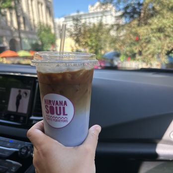 Nirvana Soul Coffee - Ube Latte - Coffee & Tea Near Me - San Jose, California