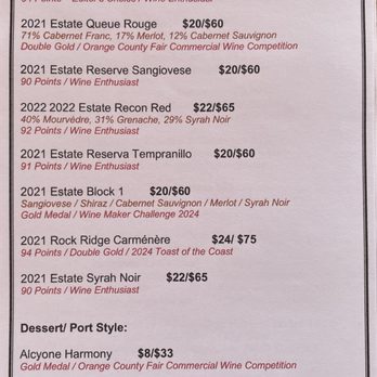 Hungry Hawk Vineyards & Winery - Red and Desserts wines available (as of our 5/3/25 visit) - Wineries Near Me - Escondido, California Hungry Hawk Vineyards & Winery - Red and Desserts wines available (as of our 5/3/25 visit) - Wineries Near Me - Escondido, California