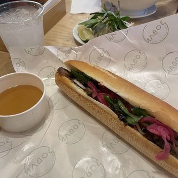 OneV Pho Bistro - Pho bahn mi, rare beef pho - Sandwiches Near Me - Lake Forest, California