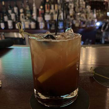 Velvet Buffalo Modern Italian - Pineapple upside down old fashioned - Wine Bars Near Me - Beloit, Wisconsin