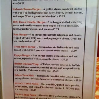 Studio Grill - Some of their burger offerings! - American Near Me - Kalamazoo, Michigan