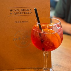 Hung Drawn & Quartered - Orange Spritzer cocktail