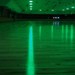 Nice green light effects.