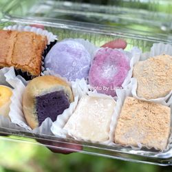 Two Ladies Kitchen - Butter Mochi, Lilikoi Mochi, Kamato Mochi, Nantu Mochi, Shiso Mochi, Azuma Yaki Manju, Furusato Manju, Okinawan Sweet Potato Mochi