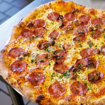 Bob's Pizza - Pepperoni with light sausage. - Pizza Near Me - Chicago, Illinois