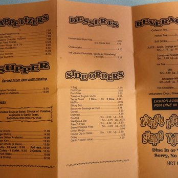 The Harbourage - 2018 Takeout Menu: Second Page - Diners Near Me - Fort Frances, Ontario The Harbourage - 2018 Takeout Menu: Second Page - Diners Near Me - Fort Frances, Ontario