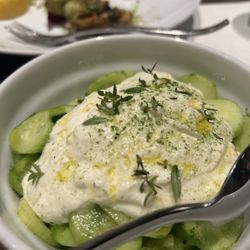 Trattoria Rosmarino - Cucumber with yogurt sauce