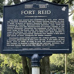 Fort Reid Historical Marker