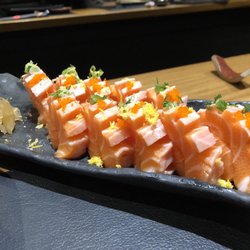 San Izakaya - Fatty salmon belly
