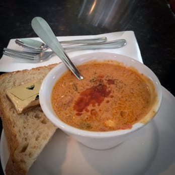 Pocketstone Cafe - corn soup, tasty - Cafes Near Me - Bigfork, Montana