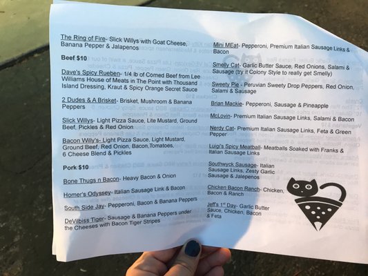 Menu photo 6 Pizza Cat Toledo, OH
