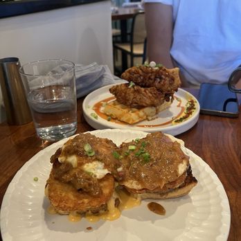 Unconventional Diner - Loaded Breakfast Biscuits. - Breakfast & Brunch Near Me - Washington, DC, District of Columbia Unconventional Diner - Loaded Breakfast Biscuits. - Breakfast & Brunch Near Me - Washington, DC, District of Columbia