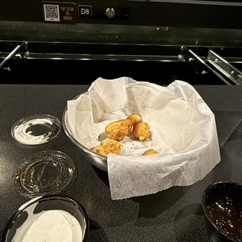 Flix Brewhouse - All I could get of the cheese curd because we DEVOURED them with ranch and pepper jelly!! - Burgers Near Me - Albuquerque, New Mexico Flix Brewhouse - All I could get of the cheese curd because we DEVOURED them with ranch and pepper jelly!! - Burgers Near Me - Albuquerque, New Mexico