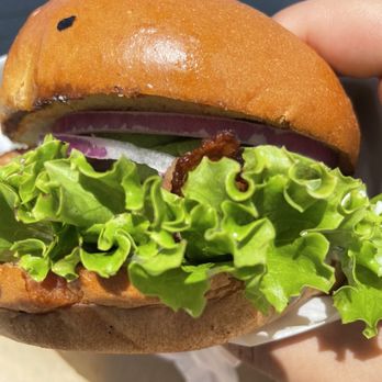 Grill 'Em All - Metallica burger - delicious! $16 - Burgers Near Me - Long Beach, California