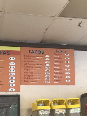 Menu photo 3 El Taco-Miendo Olathe, KS