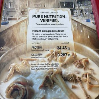 Collagen Dumpling Dynasty - Another weird AI-generated menu page... - Chinese Near Me - Phoenix, Arizona