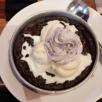 BJ's Restaurant & Brewhouse - Cookies n creme pizookie - American Near Me - Denton, Texas BJ's Restaurant & Brewhouse - Cookies n creme pizookie - American Near Me - Denton, Texas