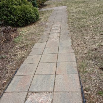 American Wall and Patio - The is my yucky "before" shot. - Landscaping Near Me