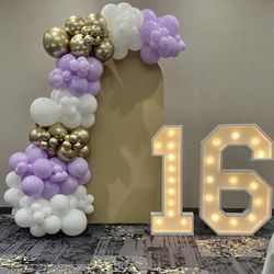VP Balloon Creations - Chiara wall